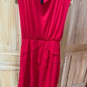 Hot red cocktail dress size 4 ❤️